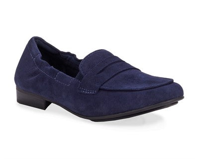 TRISH-Navy Suede| Ros Hommerson