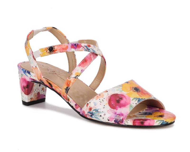 LIZA-Tropical Floral Leather| Ros Hommerson