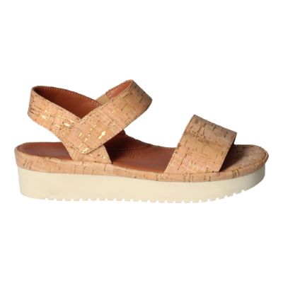 Abrilla-Natural/Gold Cork | L'AMOUR DES PIEDS