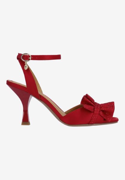 ALMITA-RED SATIN | J Renee