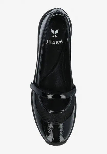 BELENYA-BLACK PATENT/MESH | J Renee