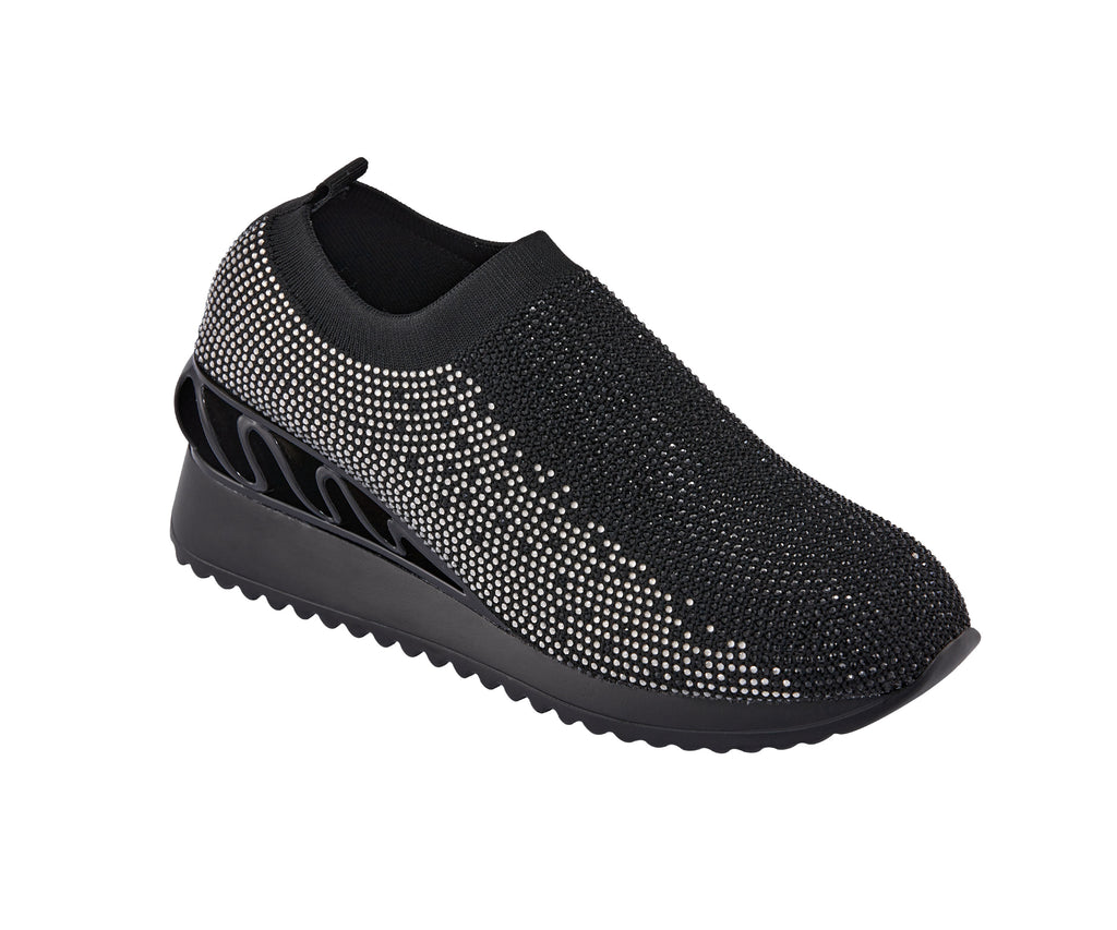 BELLA-Black Multi | Lady Couture