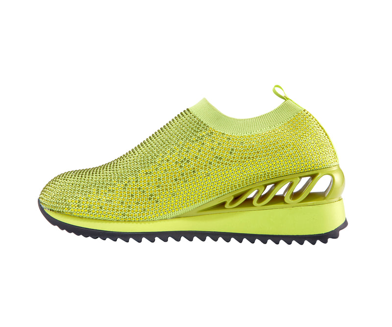 BELLA-Lime Multi | Lady Couture
