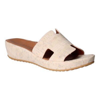 Catiana-White wash Cork | L'AMOUR DES PIEDS