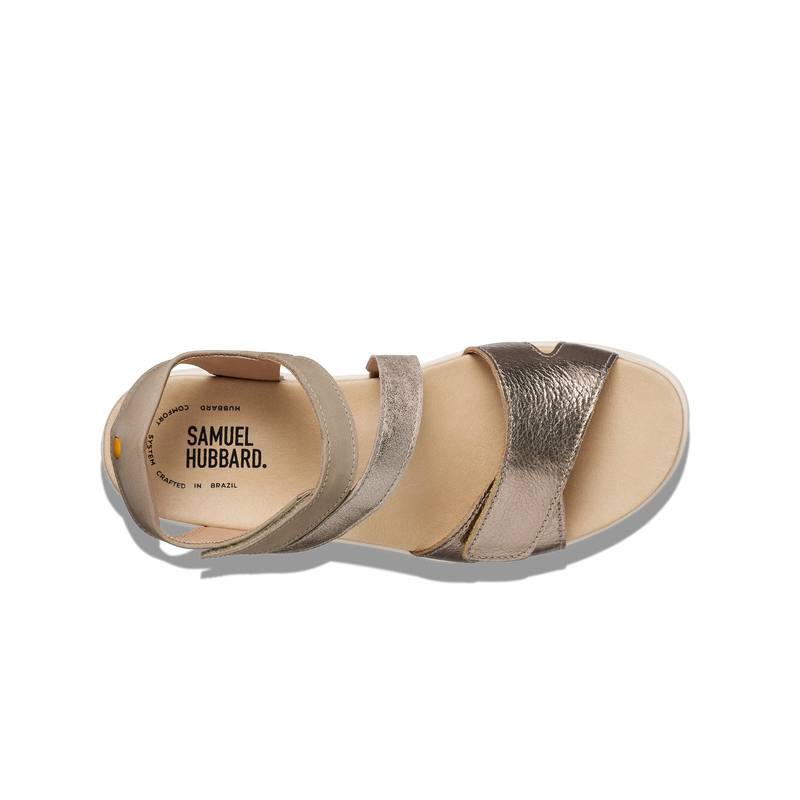 Women's Capri Sandal-Bronze Leather | Samuel Hubbard