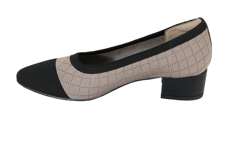 CARLA-Taupe/Black | David Tate