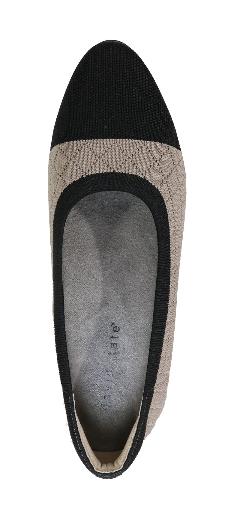 CARLA-Taupe/Black | David Tate