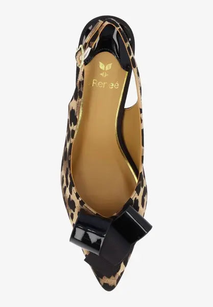 DELARA-BROWN/BLACK ANIMAL PRINT | J Renee