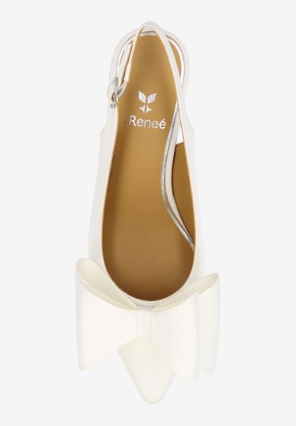 DELMARE-WHITE SATIN/PEARLS | J Renee