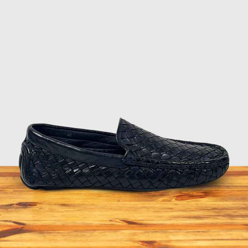 E945 Calzoleria Toscana New Rendo Woven Driver | Toscana