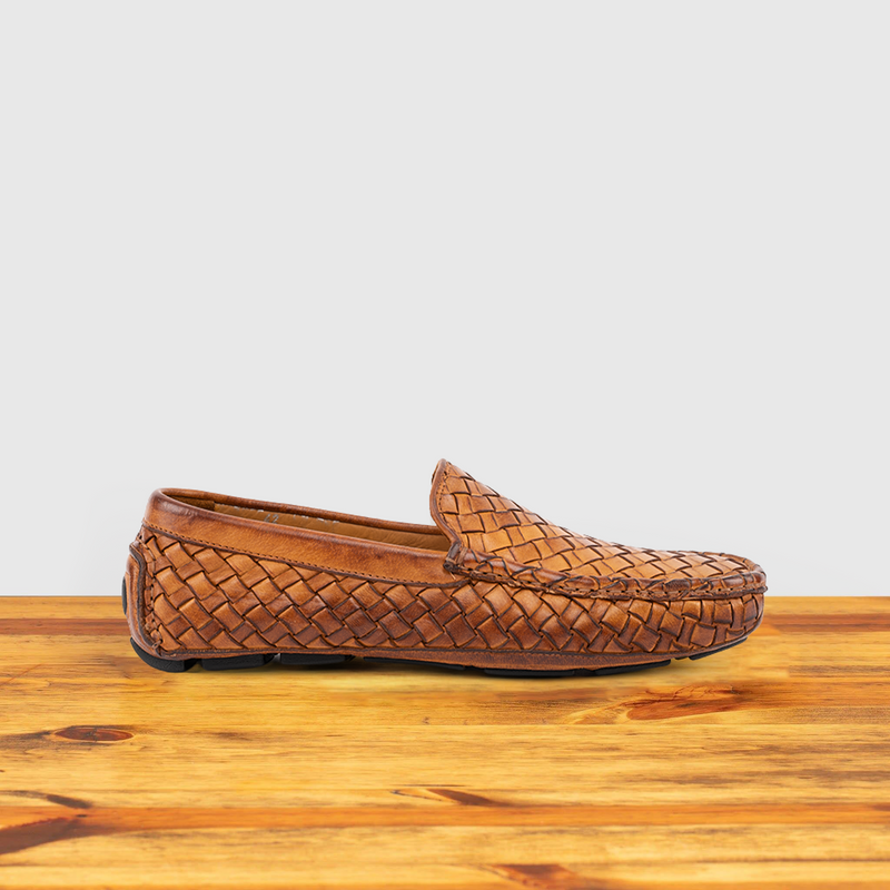 E945 Calzoleria Toscana New Rendo Woven Driver | Toscana