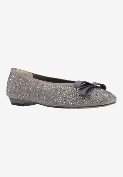 Fentan-GRAY MICROSUEDE | J Renee