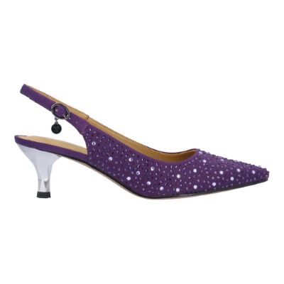 FERRYANNE-PURPLE OMBRE SATIN/STONES| J Renee