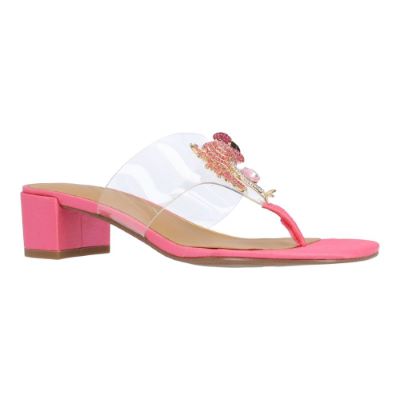 FLAMI-CLEAR/PINK SHANTUNG | J Renee