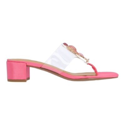 FLAMI-CLEAR/PINK SHANTUNG | J Renee