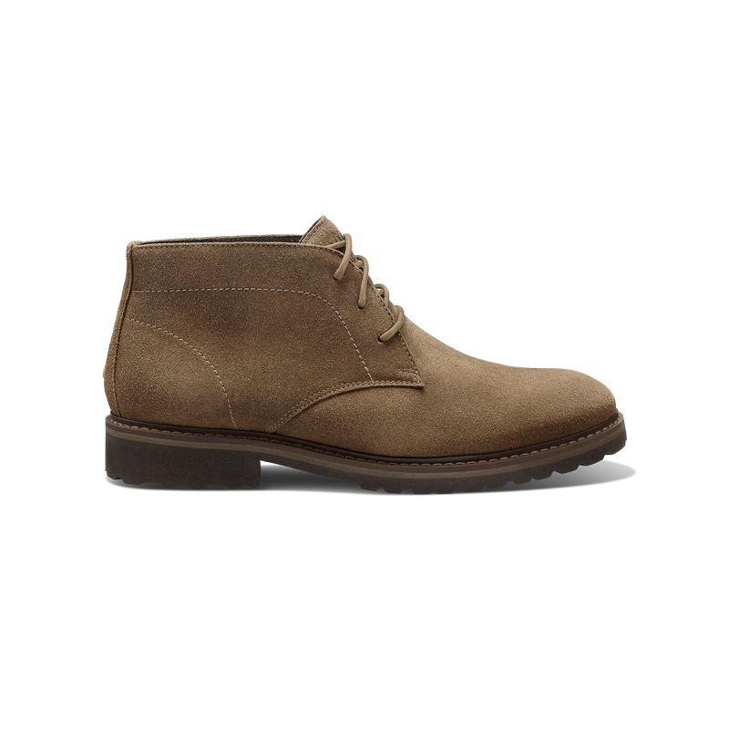 Men's Featherlight Chukka Boot-Taupe Oiled Suede | Samuel Hubbard