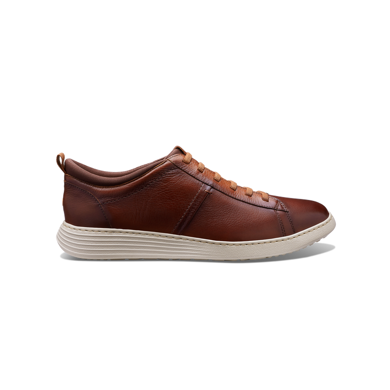 Men's Featherlight Flight Slip On-Cognac Leather | Samuel Hubbard