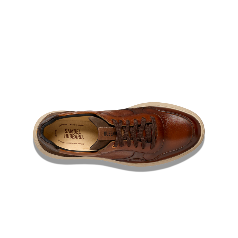 MEN'S FEATHERLIGHT NAPA SNEAKER | SAMUEL HUBBAD