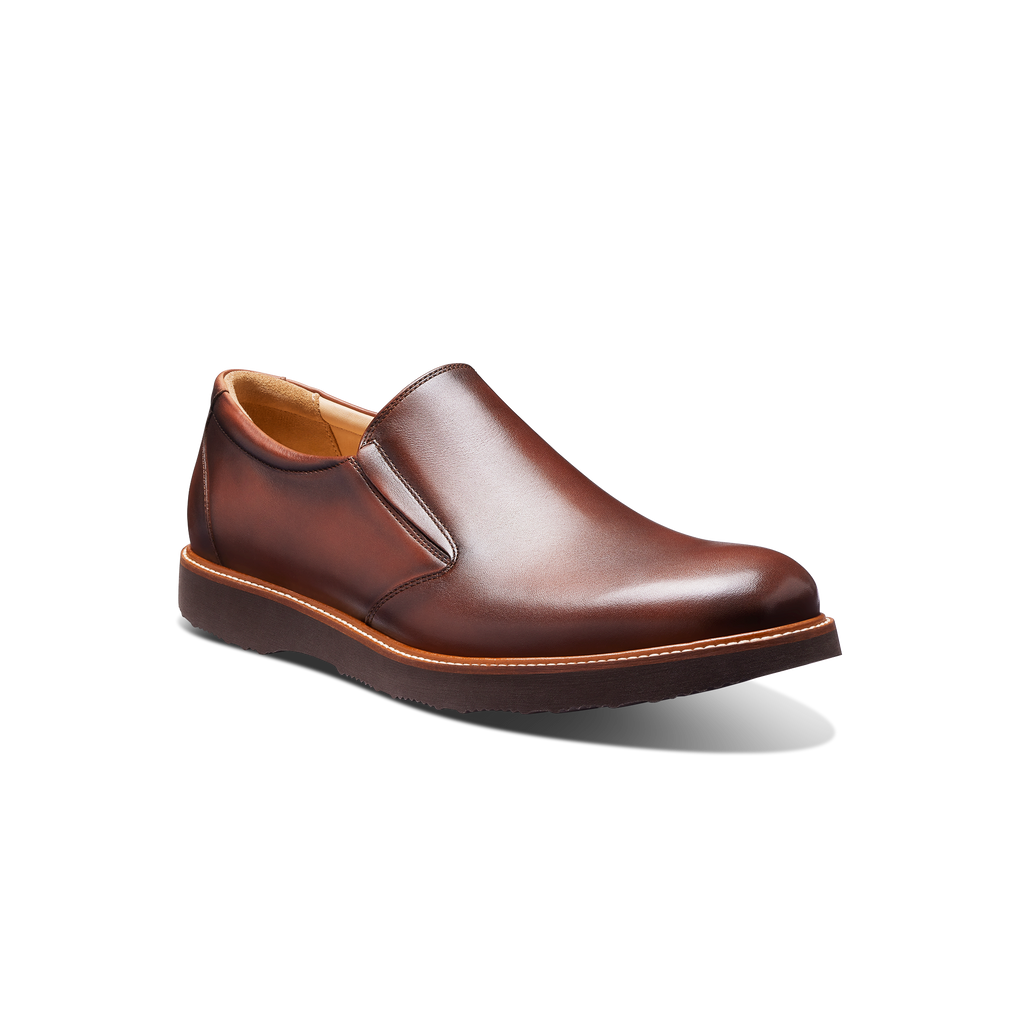 Men's Frequent Traveler Loafer-Cognac Leather | Samuel Hubbard