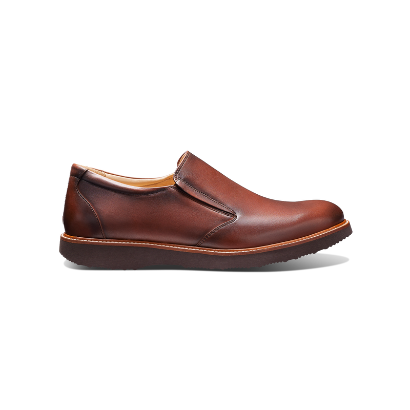 Men's Frequent Traveler Loafer-Cognac Leather | Samuel Hubbard