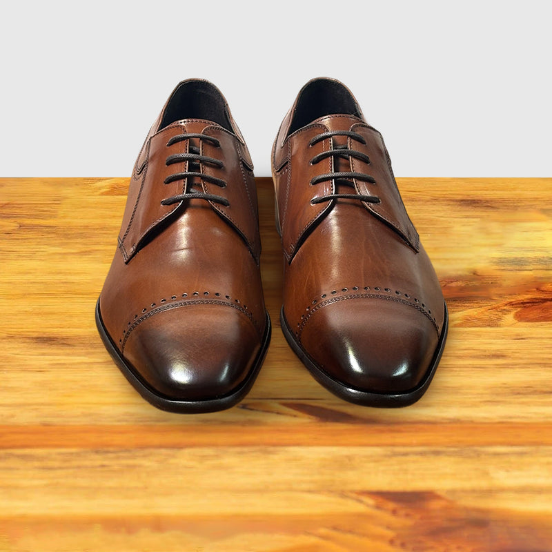 Gaggio Calzoleria Toscana Parma Calf Cap Toe | Toscana