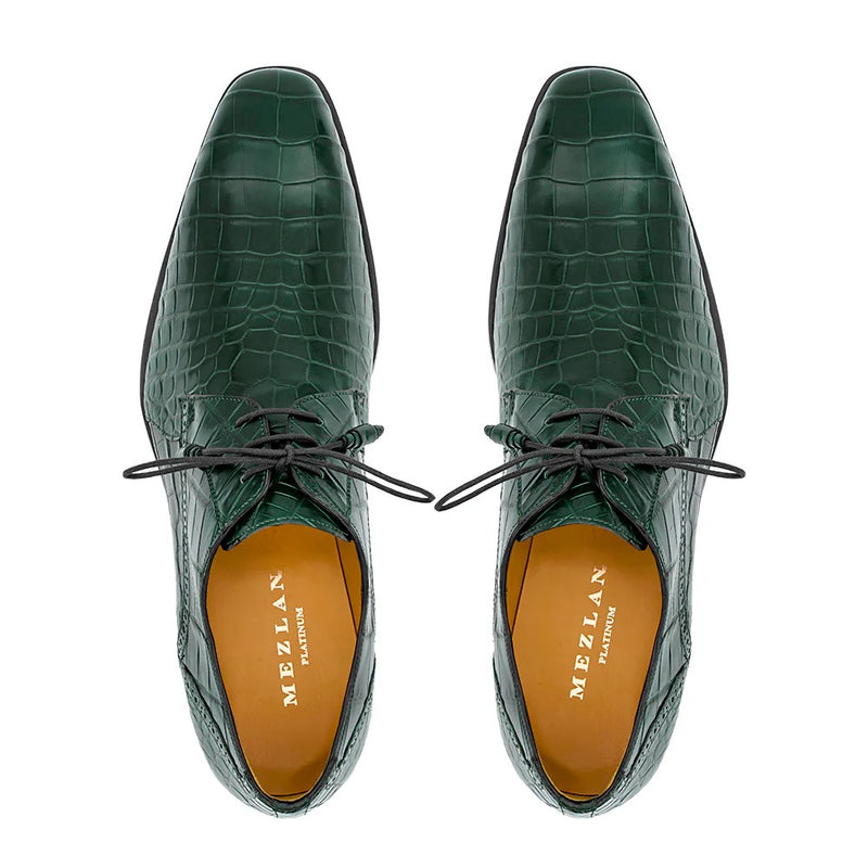 DANDY ALLIGATOR LACE UP - MEZLAN