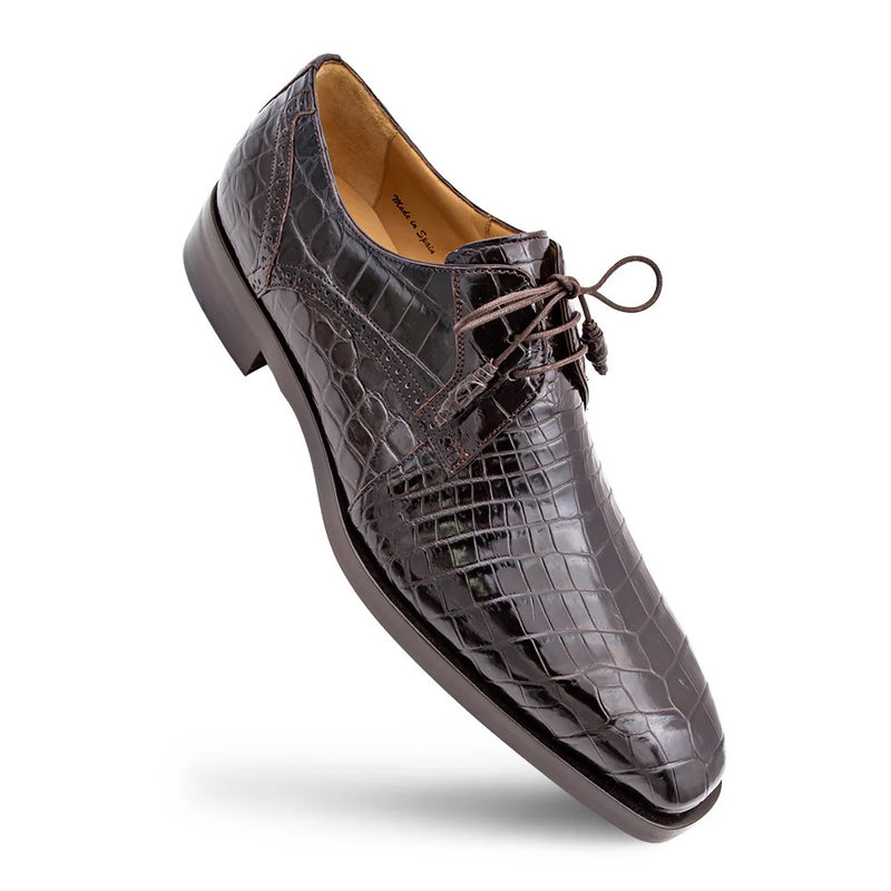 DANDY ALLIGATOR LACE UP - MEZLAN