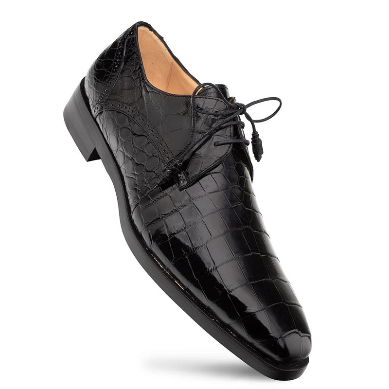 DANDY ALLIGATOR LACE UP - MEZLAN