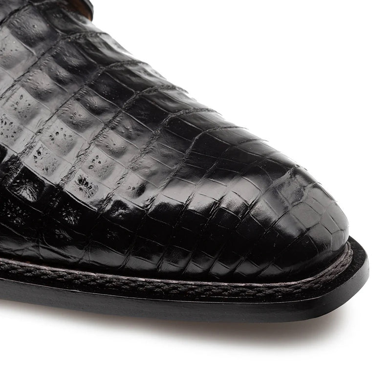 DANDY ALLIGATOR LACE UP - MEZLAN