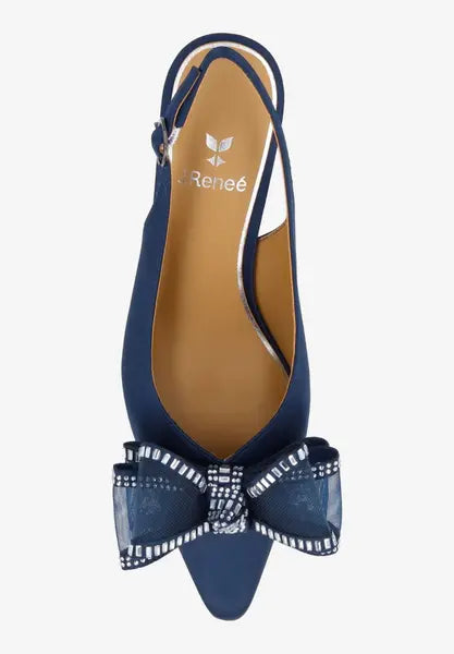 KALINDRA-NAVY SATIN |  J Renee