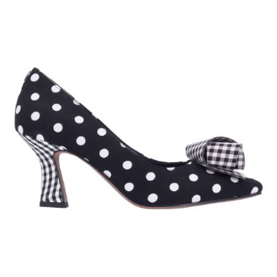 KARALI-BLACK/WHITE POLKA DOT/GINGHAM| J Renee