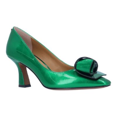 KARALI- EMERALD GREEN PATENT| J Renee