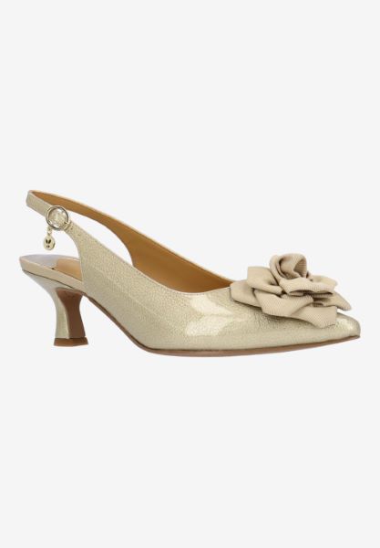 KENDRY-TAUPE PATENT/GROSGRAIN  |  J Renee