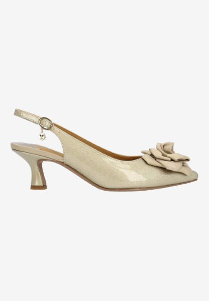 KENDRY-TAUPE PATENT/GROSGRAIN  |  J Renee