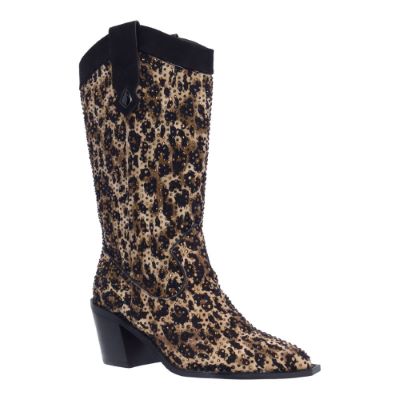 Laylani-BROWN/BLACK ANIMAL PRINT/STONE| J Renee