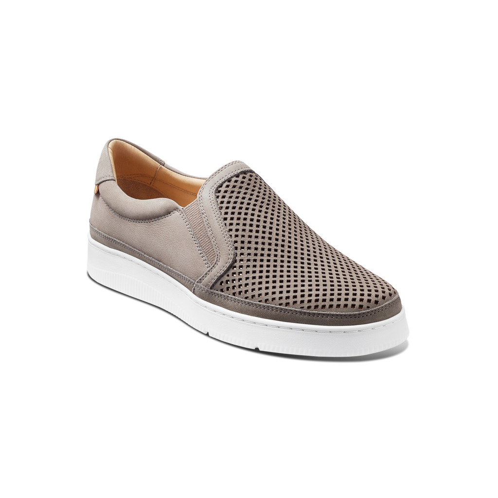 Women's Featherlight Laguna Slip-On-Mushroom Nubuck | Samuel Hubbard