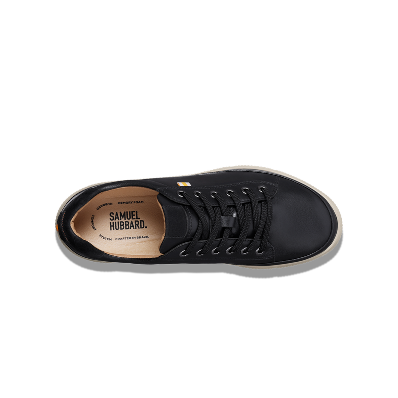 Women's Featherlight Laguna Sport-Black Leather | Samuel Hubbard