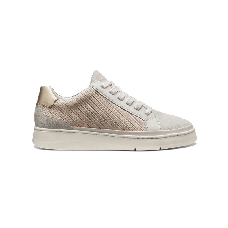 WOMEN'S FEATHERLIGHT LAGUNA SPORT-Textured Pearl Leather | Samuel Hubbard
