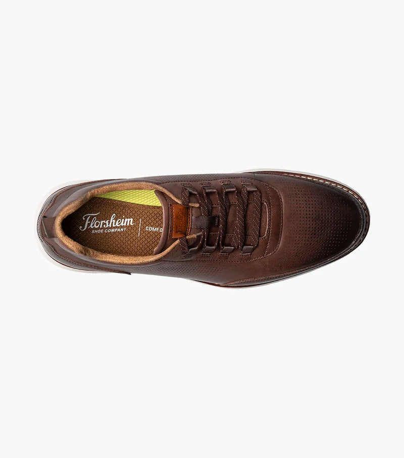 Launch Elastic Lace Slip On-Brown | Florsheim