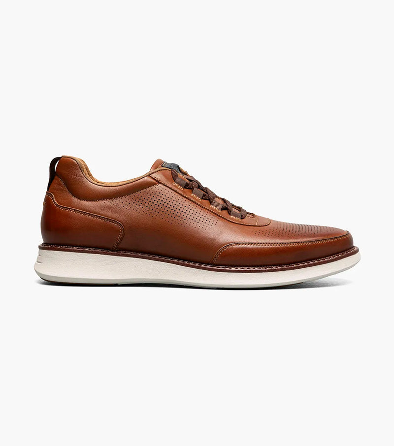 Launch Elastic Lace Slip On-Cognac Multi | Florsheim