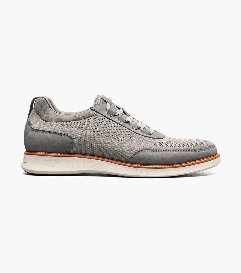 Launch Knit Elastic Lace Slip On-Gray| Florsheim