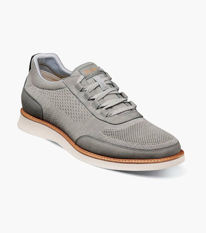 Launch Knit Elastic Lace Slip On-Gray| Florsheim