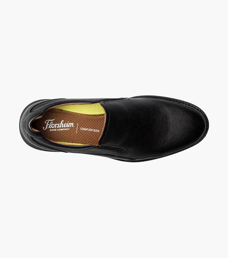 Launch Moc Toe Slip On-Black | Florsheim