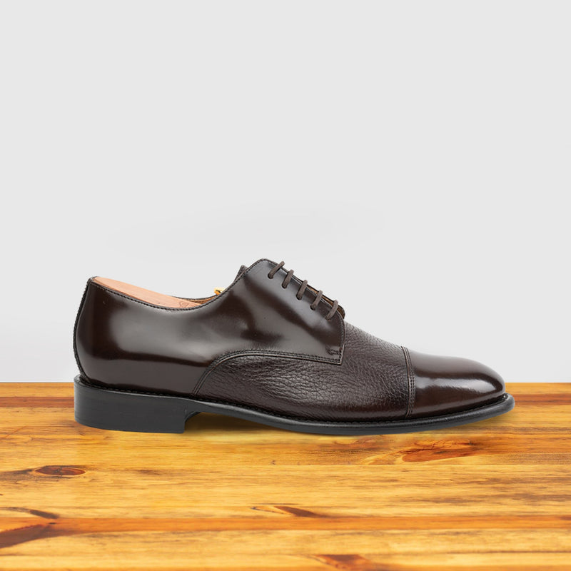 cordovan/Deer skin cap-toe Lauro I Toscana