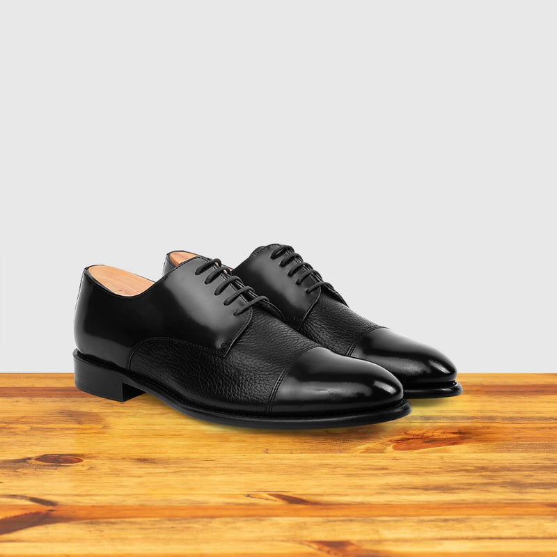 cordovan/Deer skin cap-toe Lauro I Toscana
