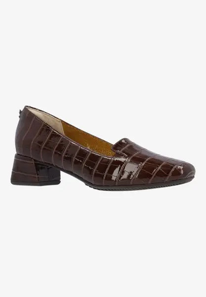 MAVORA-BROWN CROCO EMBOSSED |  J Renee