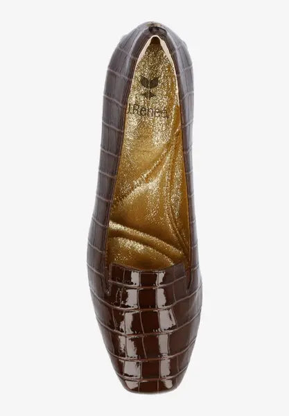 MAVORA-BROWN CROCO EMBOSSED |  J Renee
