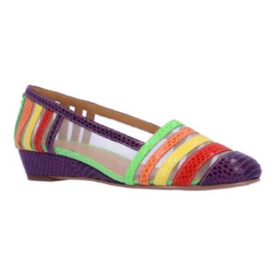 MELODEE-BRIGHT MULTI SNAKE PRINT/MESH| J Renee