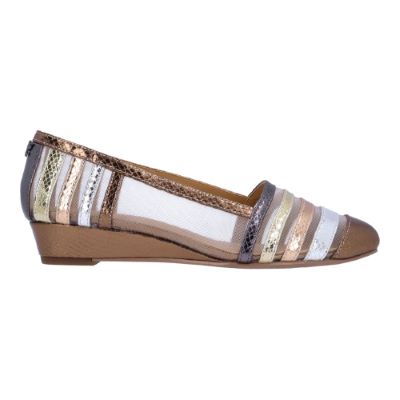 MELODEE-METALLIC MULTI SNAKE PRINT/MES| J Renee