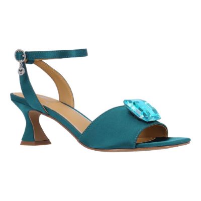 NICKEE-AQUA BLUE SATIN | J Renee